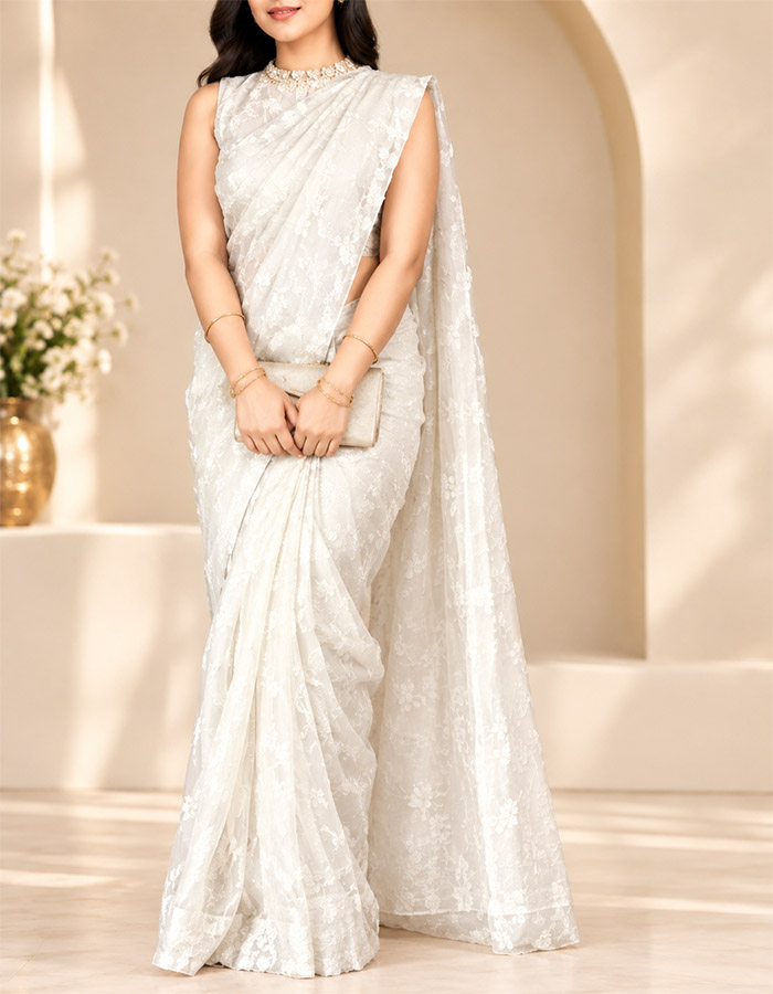 Uppada Tissue Silk Saree