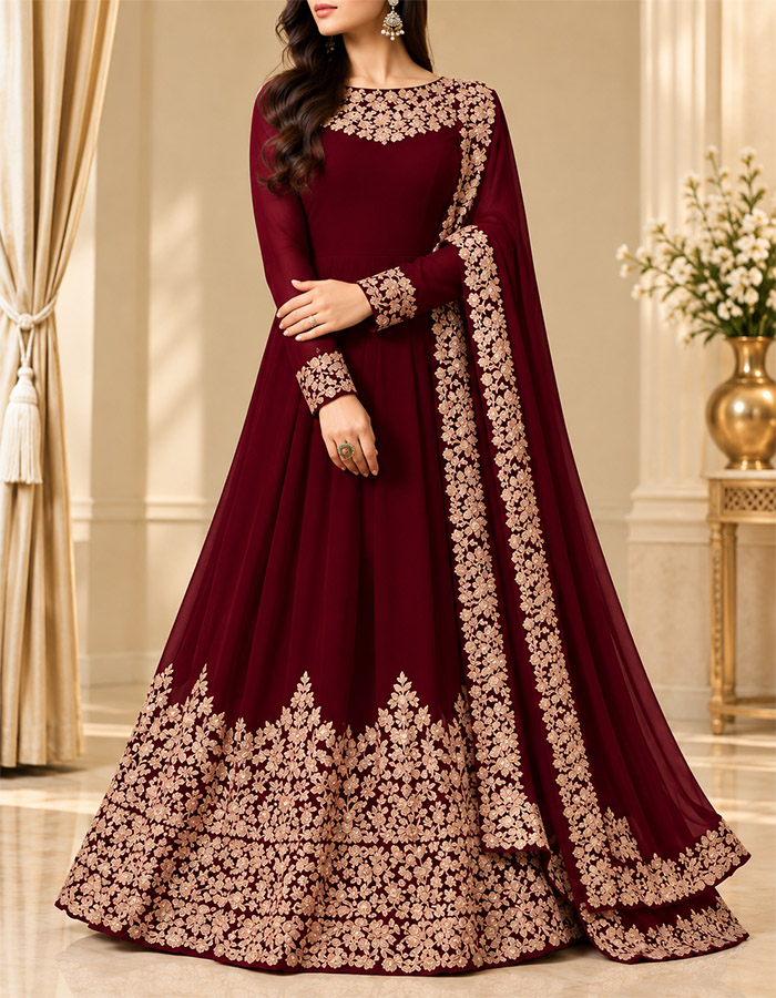 Ladies Party Wear Skirt Suit