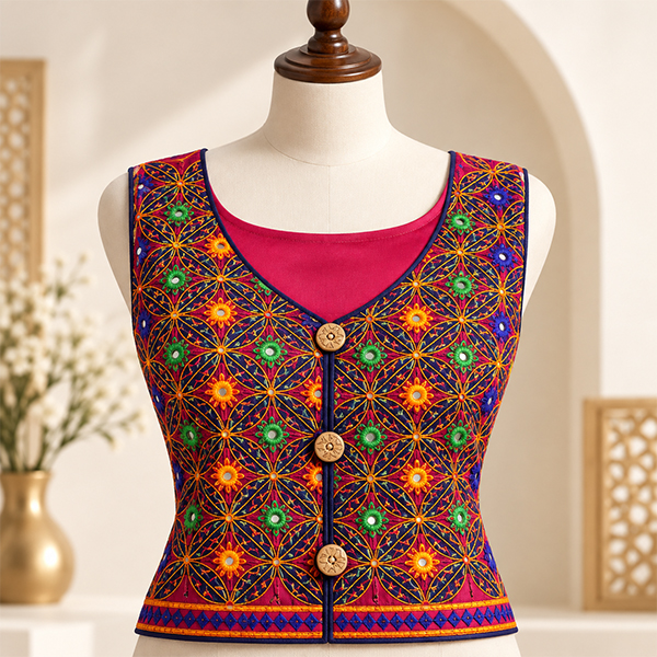 Ladies Designer Embroidered Kurti